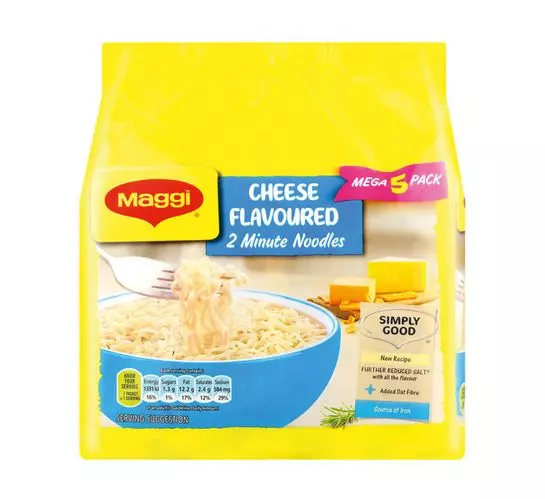 Maggi 2-Minute Instant Noodles Cheese (5x73g) Maggi 2-Minute Instant Noodles Cheese (5x73g)