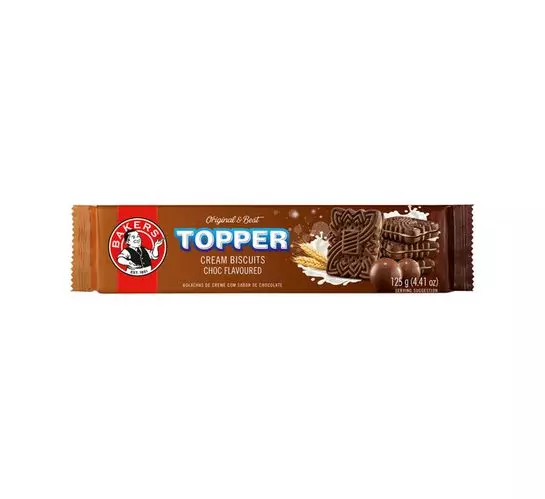 Bakers Topper Biscuits Chocolate (1x125g) Bakers Topper Biscuits Chocolate (1x125g)