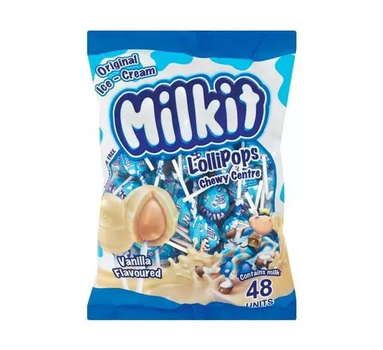 Milkit Lollipops Original Ice Cream (1x48's) Milkit Lollipops Original Ice Cream (1x48's)
