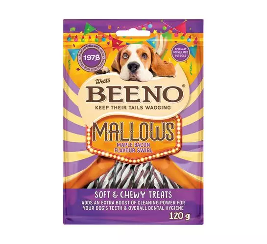 Beeno Moist Treats Rollies Maple Bacon (1 x 120g) Beeno Moist Treats Rollies Maple Bacon (1 x 120g)