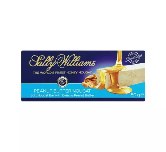 Sally Williams Nougat Bars Peanut Butter (1x50g)