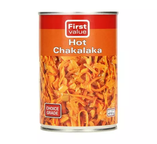 First Value Chakalaka Hot (12x410g) First Value Chakalaka Hot (12x410g)