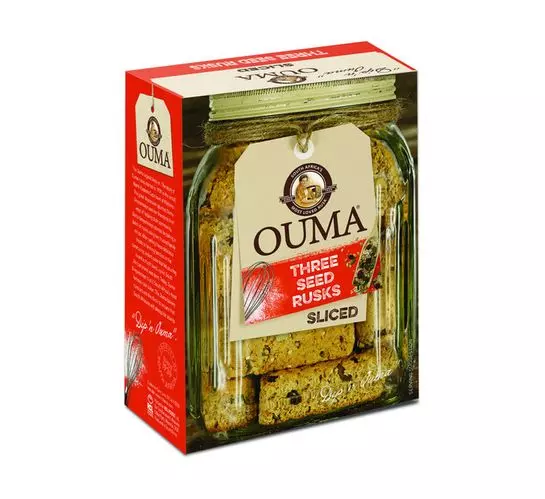 Ouma Ouma Sliced Rusks Three Seed (12x450g) Ouma Ouma Sliced Rusks Three Seed (12x450g)