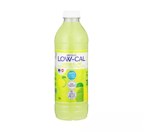 Brookes Low Calorie Squash Lemon and Lime (12x1L) Brookes Low Calorie Squash Lemon and Lime (12x1L)