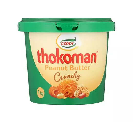 Thokoman Peanut Butter Crunchy (12x1kg)
