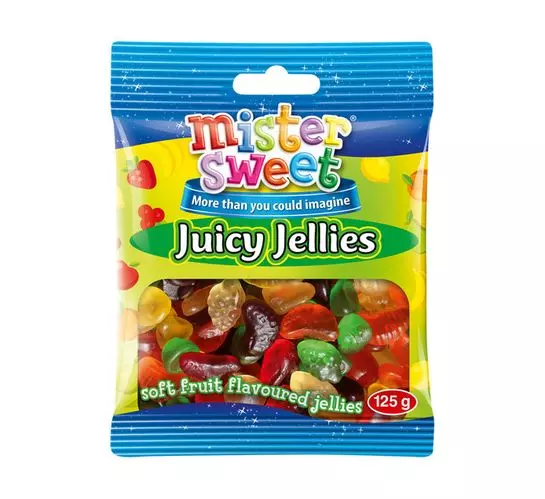 Mister Sweet Gums & Jellies Juicy Jellies (1x125g) Mister Sweet Gums & Jellies Juicy Jellies (1x125g)