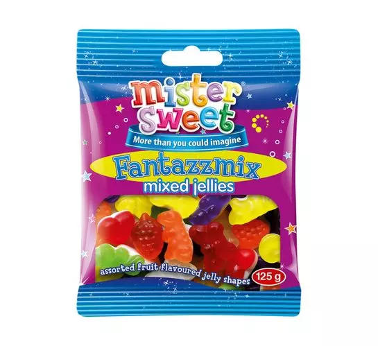 Mister Sweet Gums & Jellies Fantazzmix (30x125g) Mister Sweet Gums & Jellies Fantazzmix (30x125g)