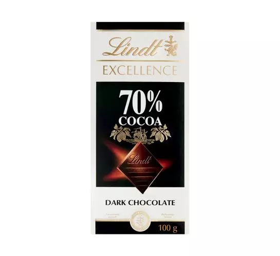 Lindt Excellence Slab Dark 70% (1 x 100g)