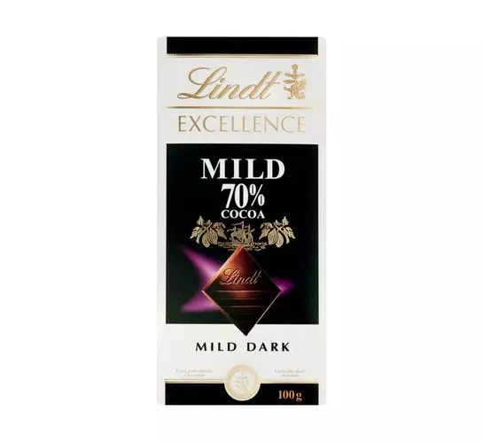 Lindt Excellence Slab Mild 70% (1 x 100g) Lindt Excellence Slab Mild 70% (1 x 100g)