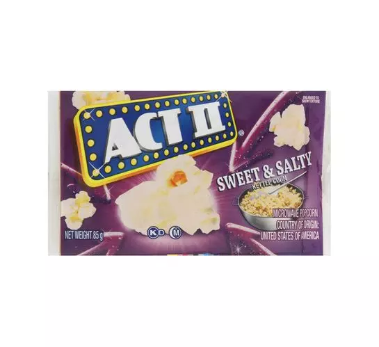 ACT II Microwave Popcorn Sweet & Salty (12x85g) ACT II Microwave Popcorn Sweet & Salty (12x85g)
