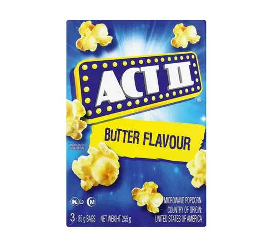 ACT II Microwave Popcorn Butter (1x242g)