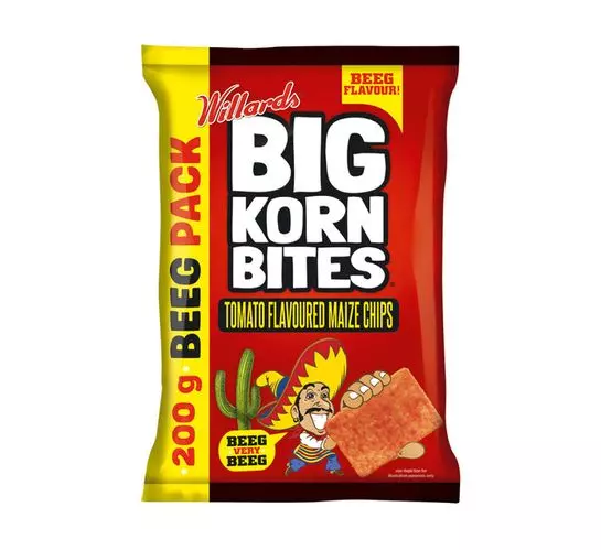 Willards Big Korn Bites (All Variants) (1x200g)