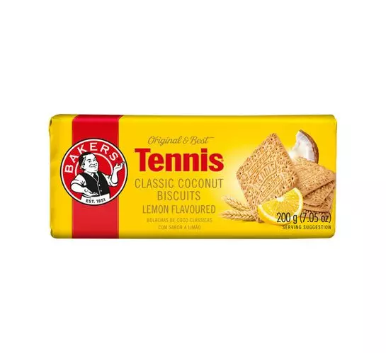Bakers Tennis Biscuits Lemon (1x200g) Bakers Tennis Biscuits Lemon (1x200g)