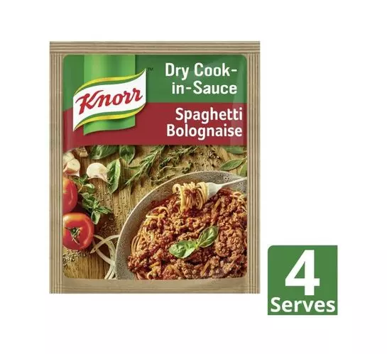 Knorr Cook in Sauce Spaghetti Bolognaise (1x48g) Knorr Cook in Sauce Spaghetti Bolognaise (1x48g)