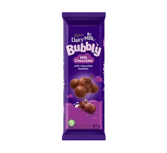 Cadbury Slabs Bubbly (1x87g)