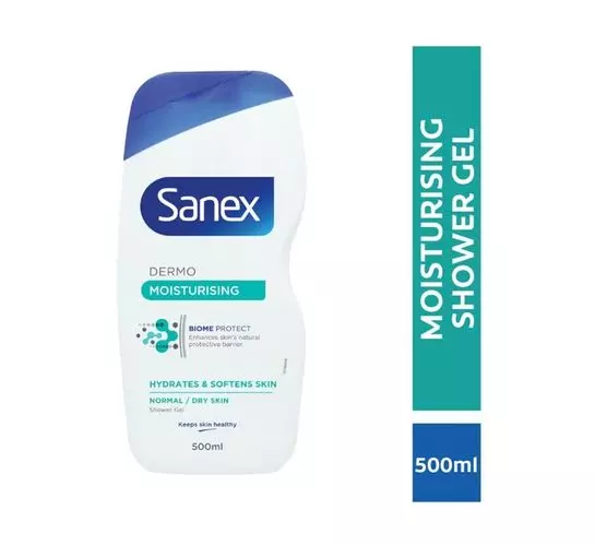 Sanex Body Wash Moisturising (1 x 500ml) Sanex Body Wash Moisturising (1 x 500ml)