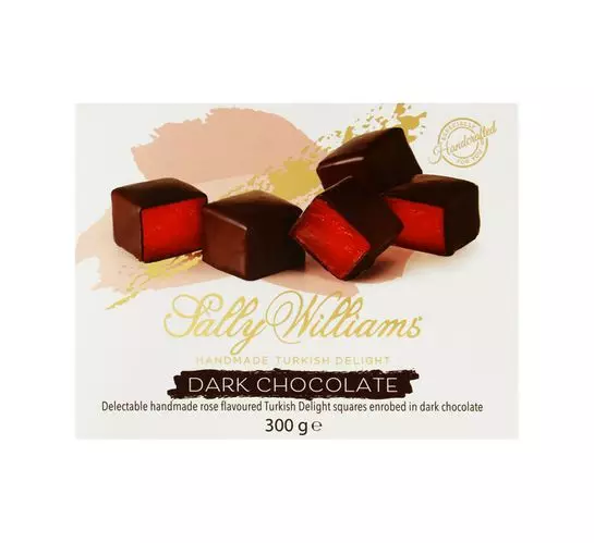 Sally Williams Turkish Delight Dark Chocolate (1x300g) Sally Williams Turkish Delight Dark Chocolate (1x300g)