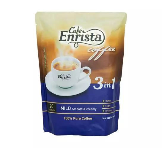Cafe Enrista Coffee 3-in-1 Mild (12x20's) Cafe Enrista Coffee 3-in-1 Mild (12x20's)