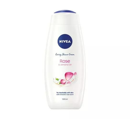 Nivea Shower Gel Rose & Almond Milk (1 x 500ml)