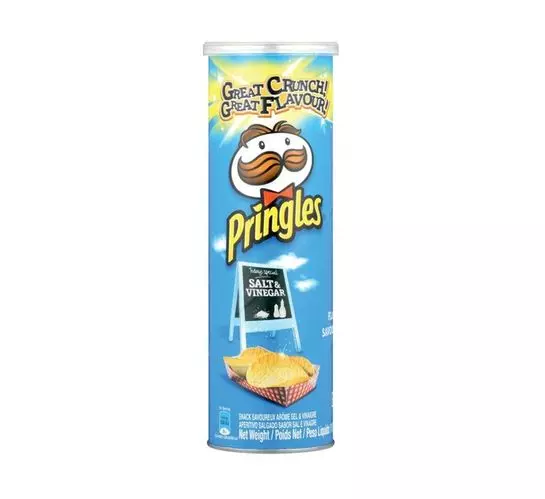 Pringles Potato Chips Salt And Vinegar (1x110g) Pringles Potato Chips Salt And Vinegar (1x110g)