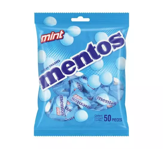 Mentos Chewy Sweets Mint (40x50's) Mentos Chewy Sweets Mint (40x50's)