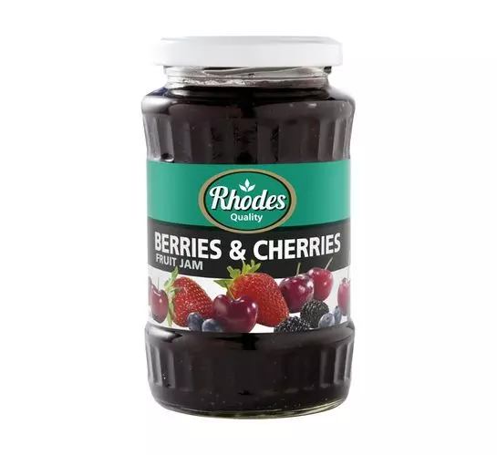 Rhodes Jam Berries and Cherries (1x460g)