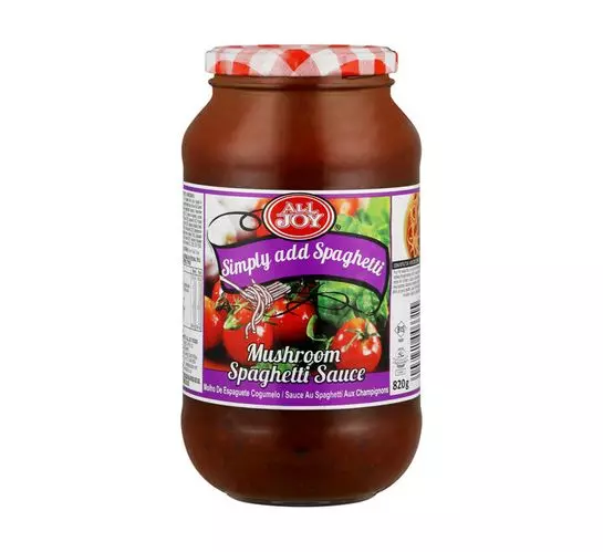 All Joy Spaghetti Sauce Mushroom (1x820g)