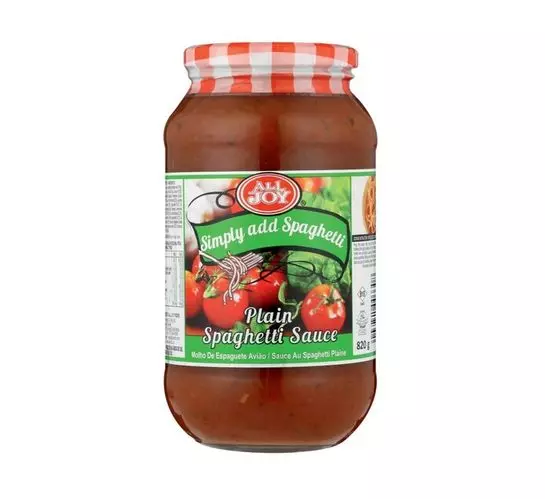 All Joy Spaghetti Sauce Plain (1x820g)