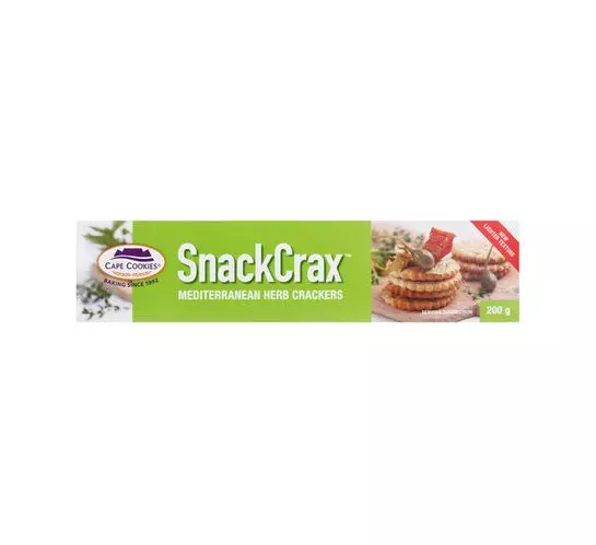 Cape Cookies Snackcrax Mediterranean Herb (1x200g)