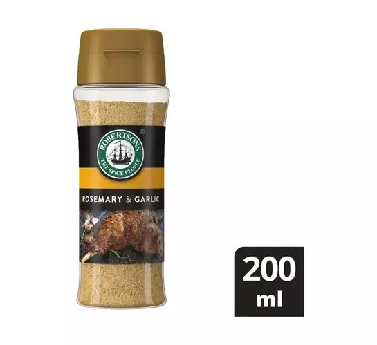 Robertsons Masterblends Spices Rosemary&Garlic (1x200ml) Robertsons Masterblends Spices Rosemary&Garlic (1x200ml)