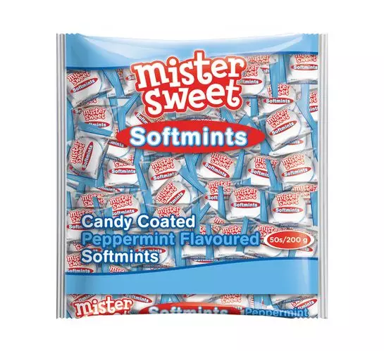 Mister Sweet Candy Coated Mints Peppermint (1x50's)