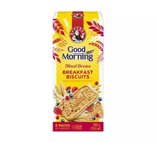 Bakers Good Morning Biscuits Mixed Berries (300g)