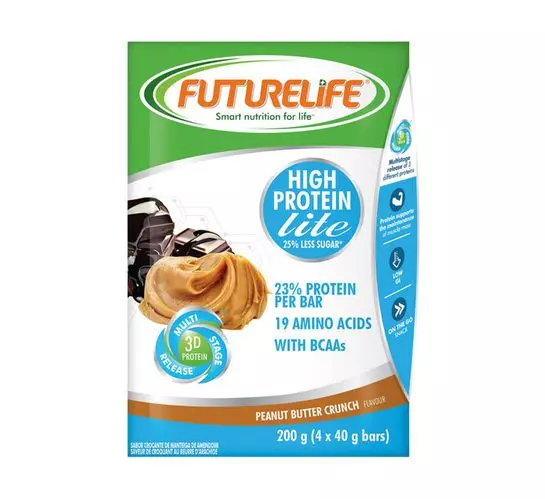 Futurelife High Protein Lite Bars Peanut Butter (4x40g) Futurelife High Protein Lite Bars Peanut Butter (4x40g)