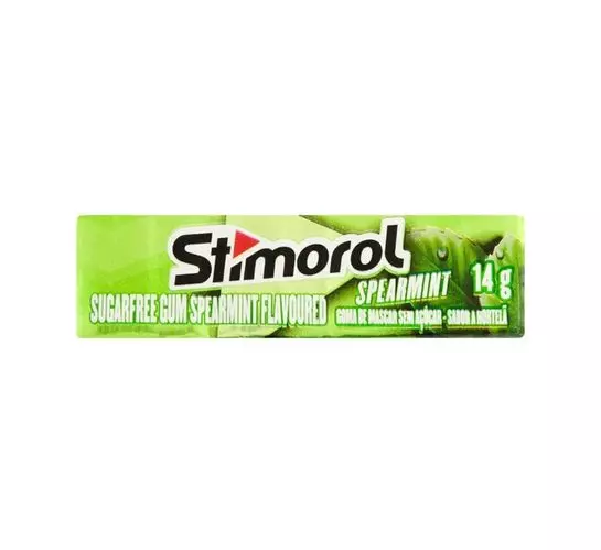 Stimorol Sugar Free Gum Spearmint (1x10pc) Stimorol Sugar Free Gum Spearmint (1x10pc)