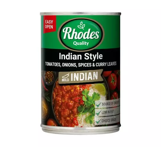 Rhodes Tomato Indian Style (12x410g) Rhodes Tomato Indian Style (12x410g)