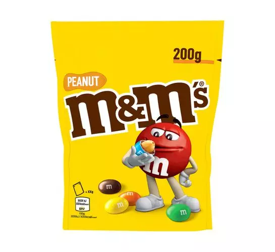 M & M's Candy Coated Peanuts (1x200g)