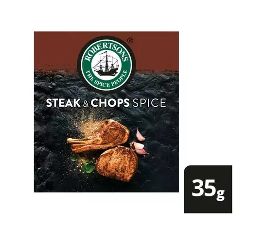 Robertsons Spice Refill Carton Steak & Chops (5x8 x 35G) Robertsons Spice Refill Carton Steak & Chops (5x8 x 35G)