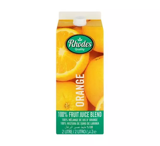 Rhodes 100% Fruit Juice Blend Orange (1 x 2l)