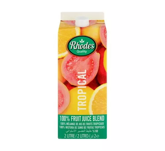 Rhodes 100% Fruit Juice Blend Tropical (1 x 2l) Rhodes 100% Fruit Juice Blend Tropical (1 x 2l)
