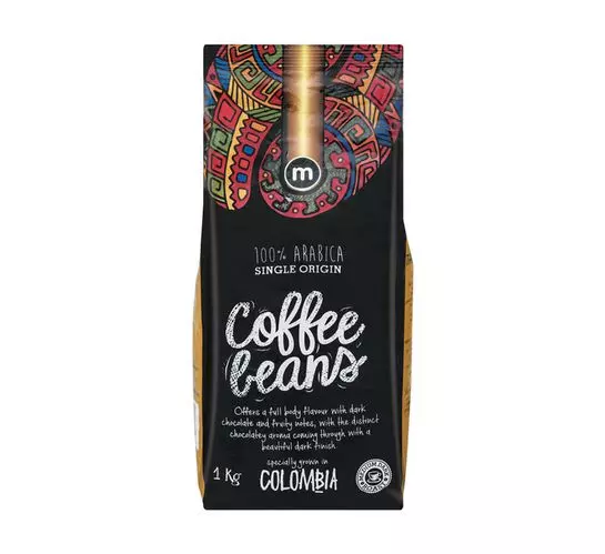 M Coffee Beans Colombia (1x1kg) M Coffee Beans Colombia (1x1kg)