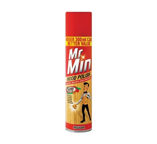Mr Min Wood Polish Regular (1 x 300ml) Mr Min Wood Polish Regular (1 x 300ml)