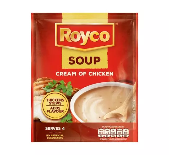 Royco Regular Packet Soup Cream of Chicken (10x50g) Royco Regular Packet Soup Cream of Chicken (10x50g)