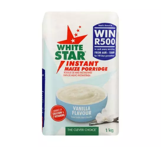 White Star Instant Maize Vanilla (1x1kg)