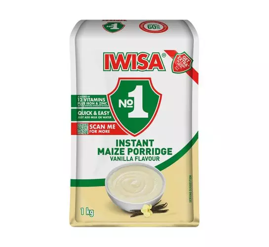 Iwisa Instant Breakfast Porridge Vanilla (1x1kg) Iwisa Instant Breakfast Porridge Vanilla (1x1kg)