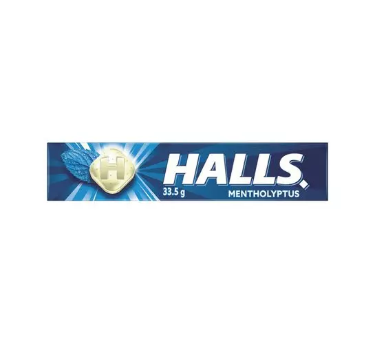 Halls Lozenges Menthol Eucalyptus (33.5g x 18's)