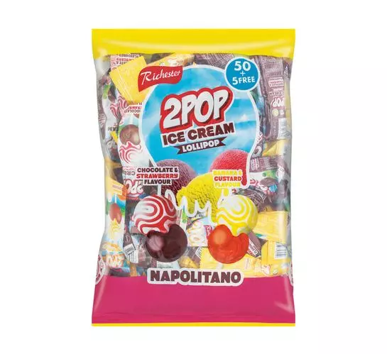 Richester 2Pop Lollipop Napolitano (14x55's) Richester 2Pop Lollipop Napolitano (14x55's)