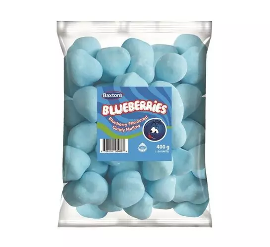 Baxtons Candy Mallow Blueberries (1x400g)