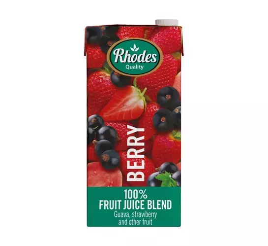 Rhodes 100% Fruit Juice Blend Berry (1 x 1lt)