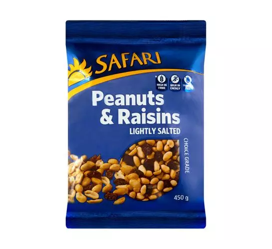 Safari Peanuts Peanuts and Raisins (1x450g)