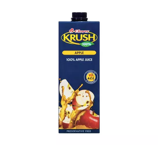 Clover Krush Uht Juice Apple (6x1L) Clover Krush Uht Juice Apple (6x1L)
